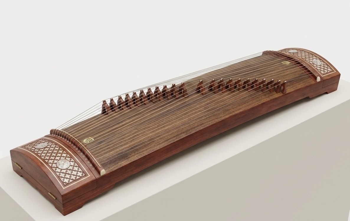 A modern 21-string Guzheng